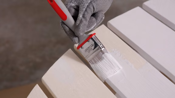 Painting interior walls