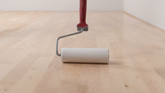 wooden floor varnishing