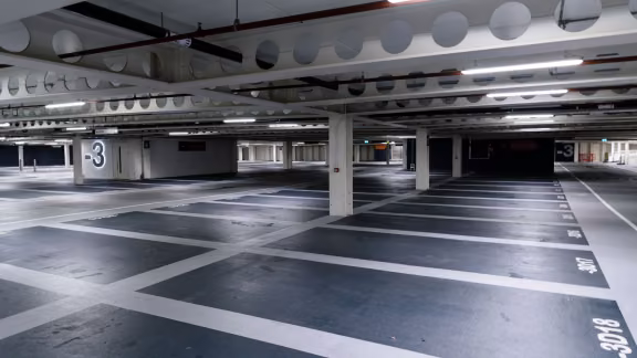 parking spaces