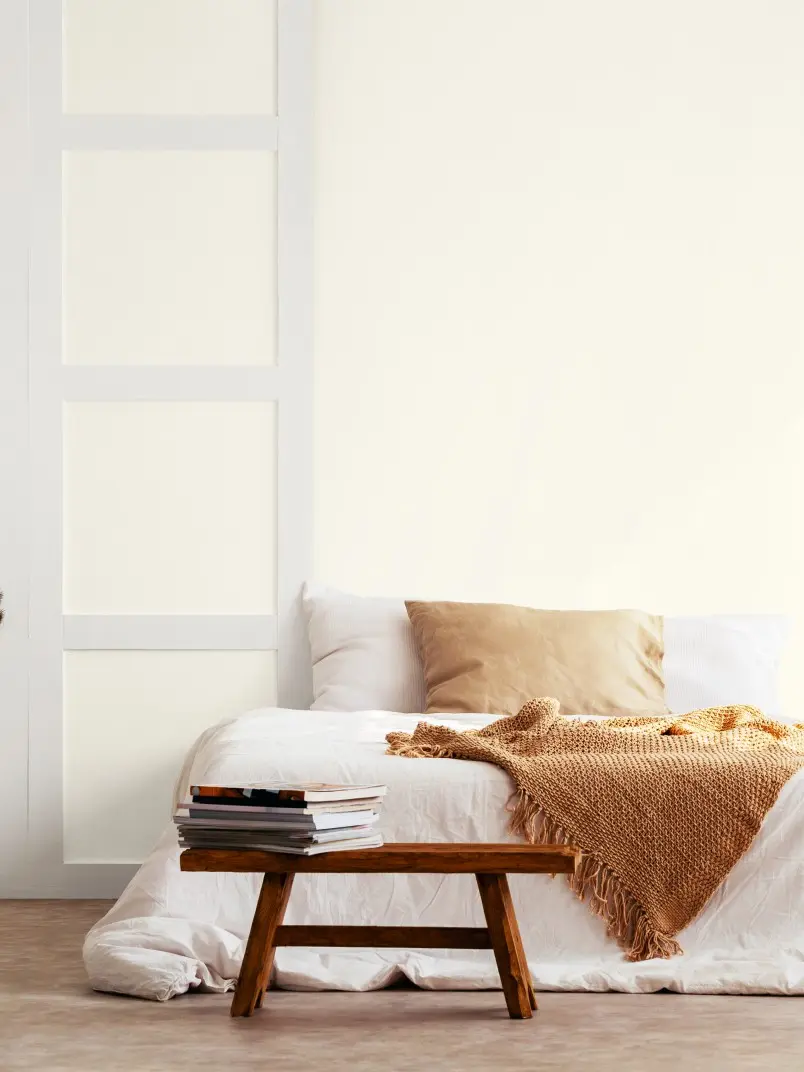 Sypialnia w tonacji Off-white - kolor Ivory