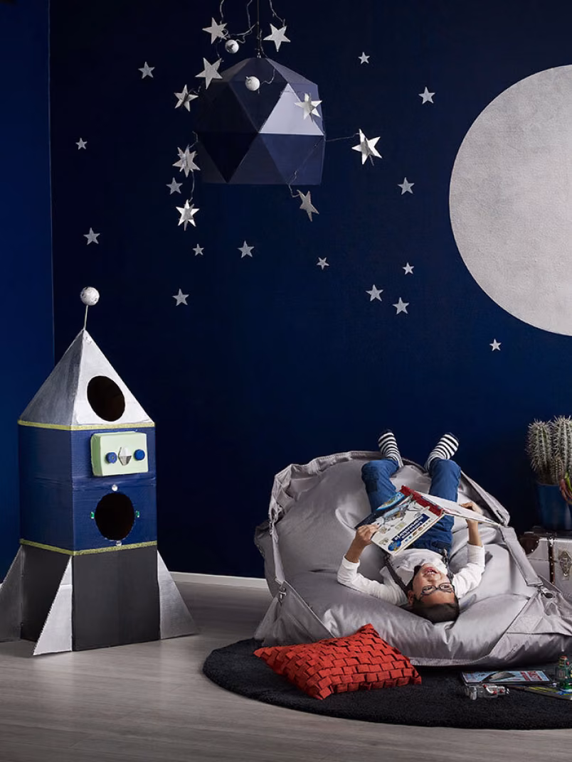 Kolory do pokoju dziecięcego Księżycowa Kraina Tikkurila Taika Pearl Paint