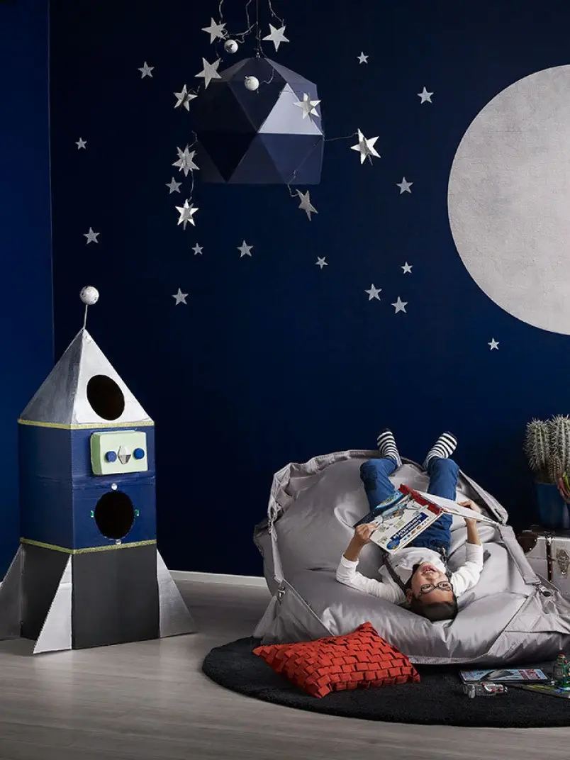 Kolory do pokoju dziecięcego Księżycowa Kraina Tikkurila Taika Pearl Paint