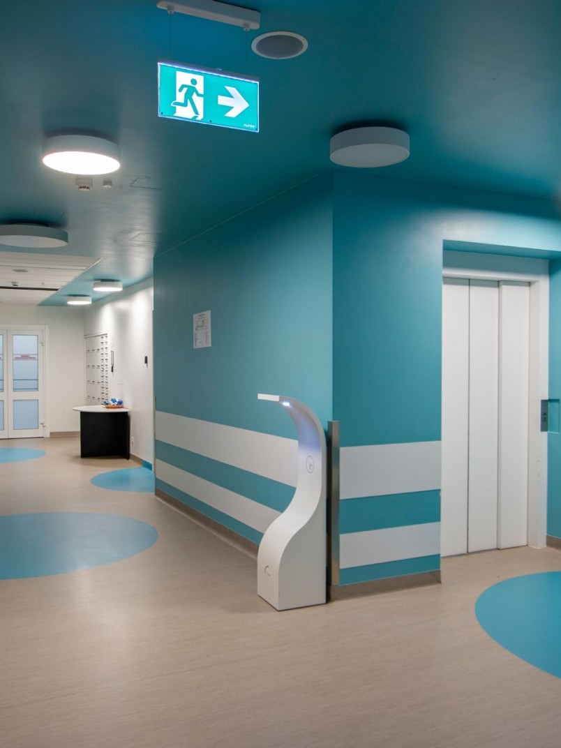 Tikkurila Argentum Plus 20 — farba do malowania ścian w szpitalach