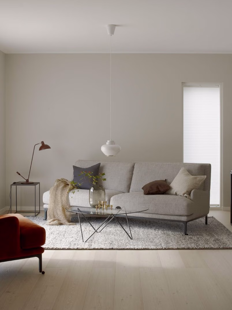 Salon inspirowany paletą kolorów Tikkurila Feel The Color Classic