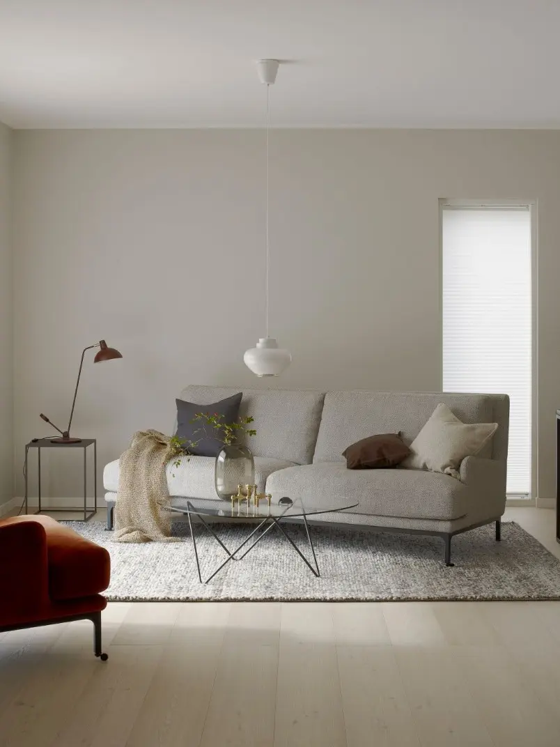 Salon inspirowany paletą kolorów Tikkurila Feel The Color Classic