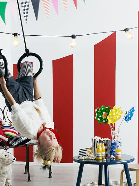 Pokój dziecięcy w kolorach Tikkurila.