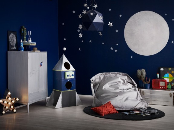 Kolory do pokoju dziecięcego Księżycowa Kraina Tikkurila Taika Pearl Paint