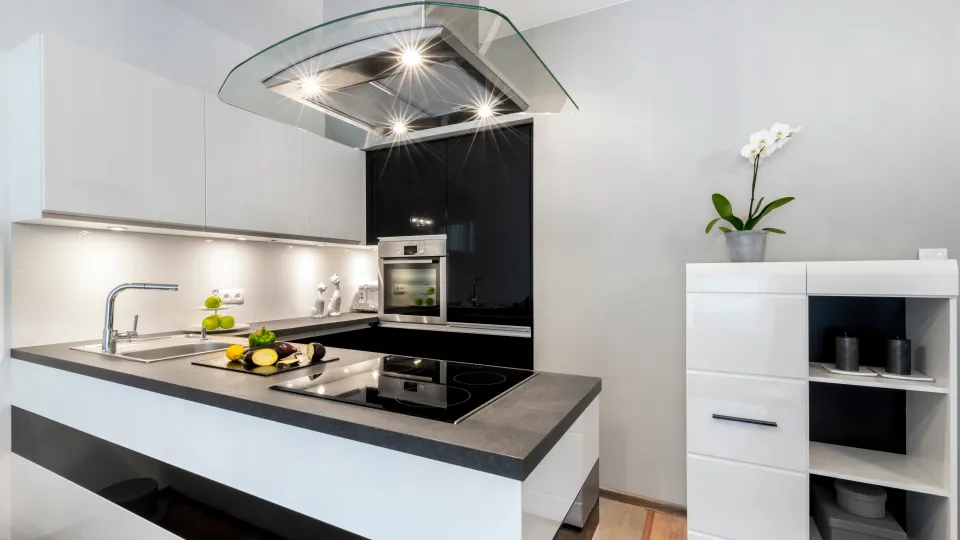 kuchnia w bieli