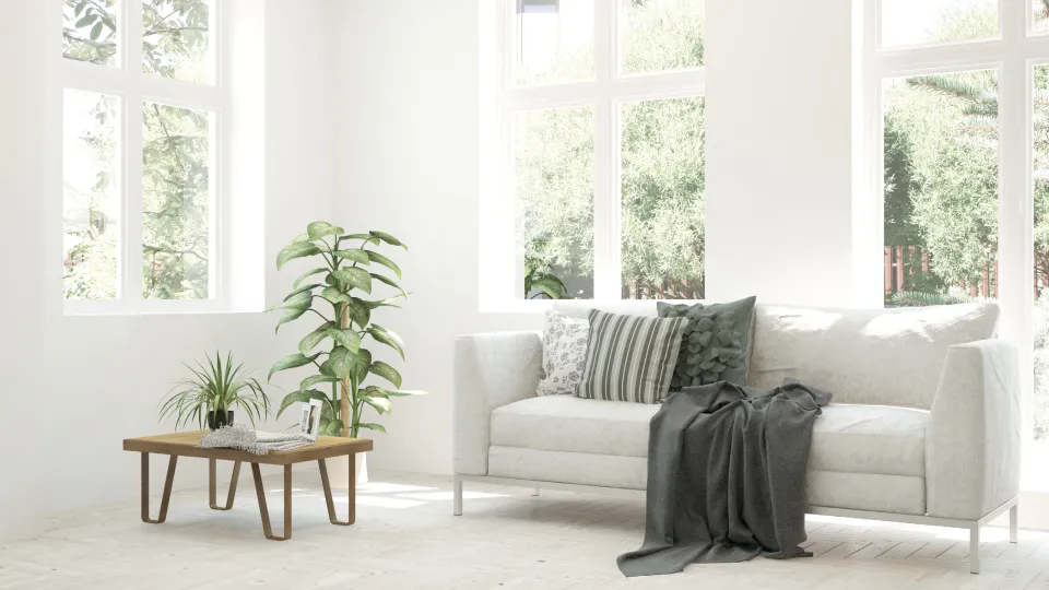 Tikkurila Optiva White, kolor Cotton - salon