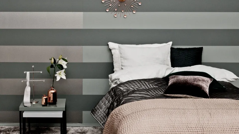 Aranżacje sypialni w kolorach szarości