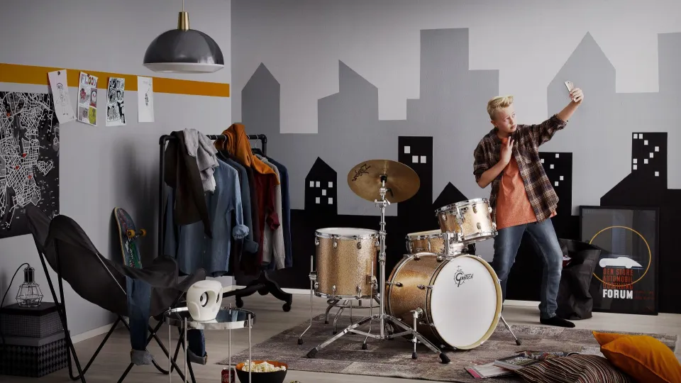 pomysł na malowanie pokoju dziecięcego