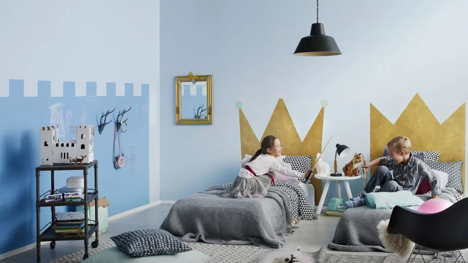 pomysł na malowanie pokoju dziecięcego