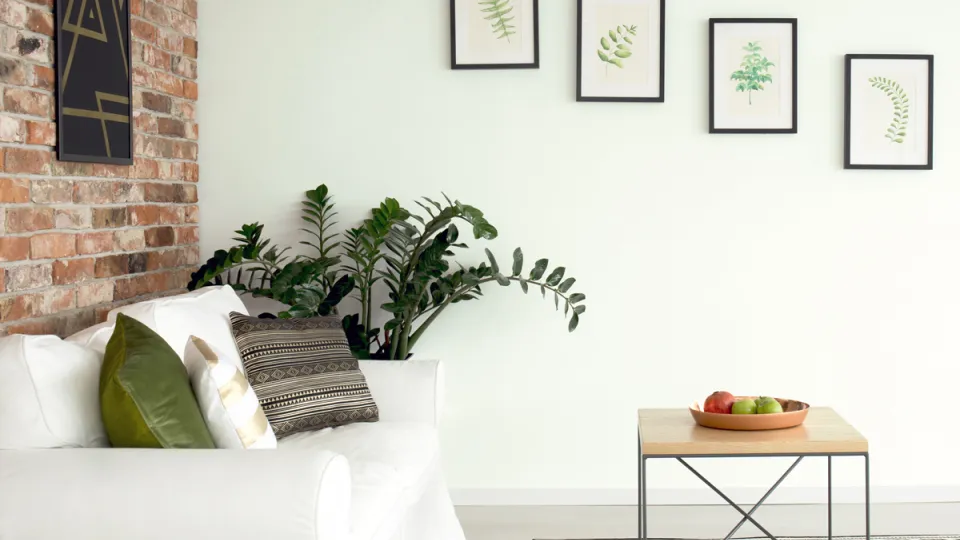 Wnętrze w kolorze farby White Tea - Tikkurila