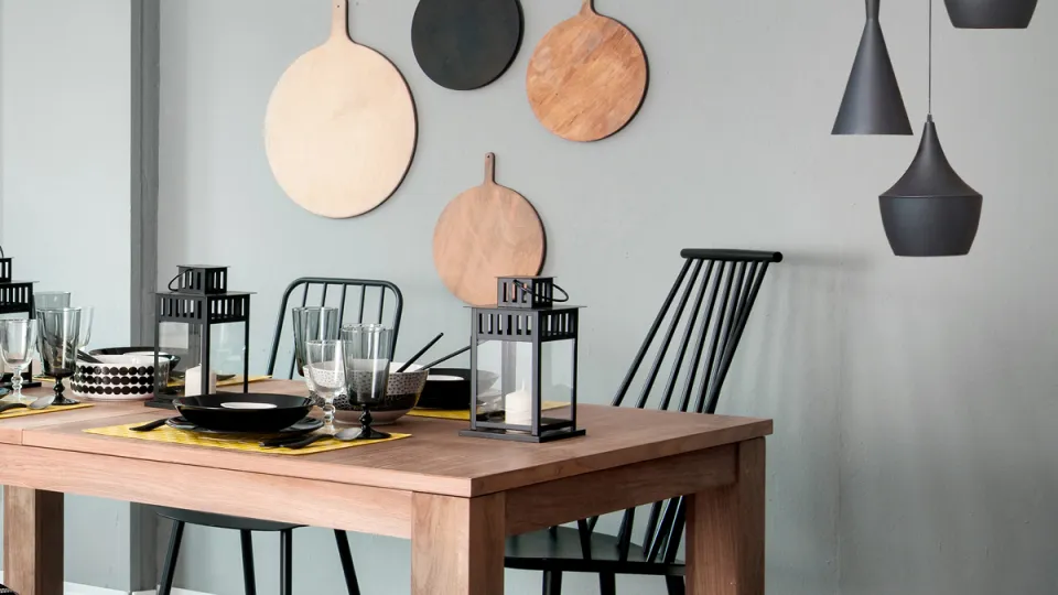 Wnętrze kuchni w szarej tonacji Tikkurila Deco Grey