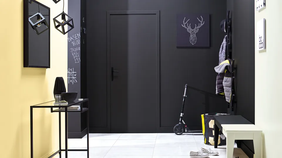 przedpokój-farba-tablicowa-Tikkurila-inspiracja