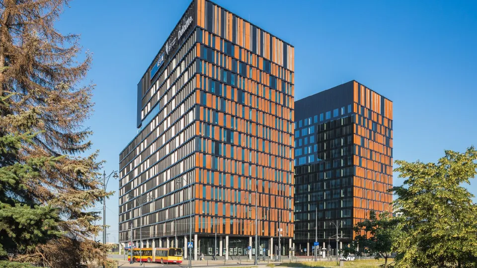 farby Tikkurila w biurowcu w Łodzi