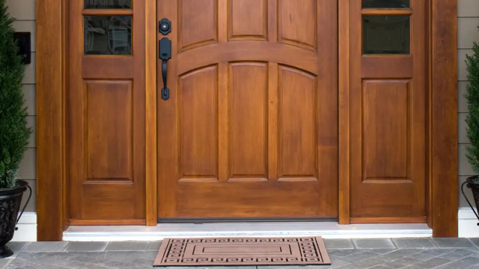 stained lacquer door merit jahti