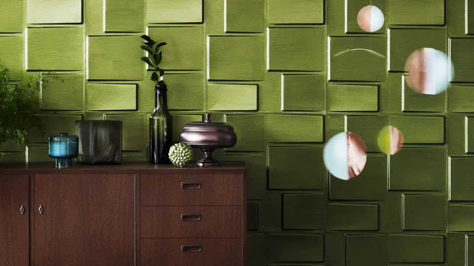 Perłowe dekoracje wnętrz z Tikkurila Taika