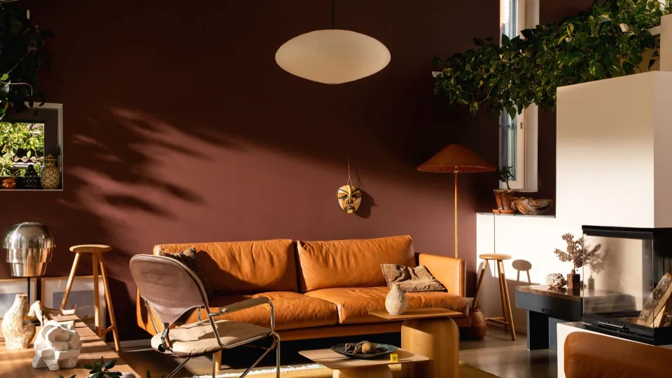 ściana w kolorze brązu L478 Kestrel 