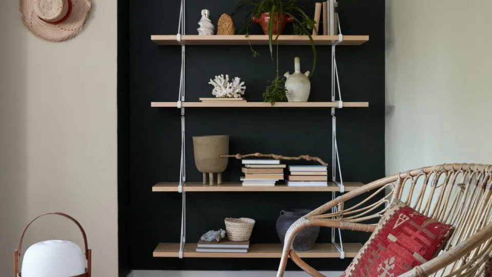 Jadalnia w palecie kolorów Tikkurila Feel The Color styl Bohemian