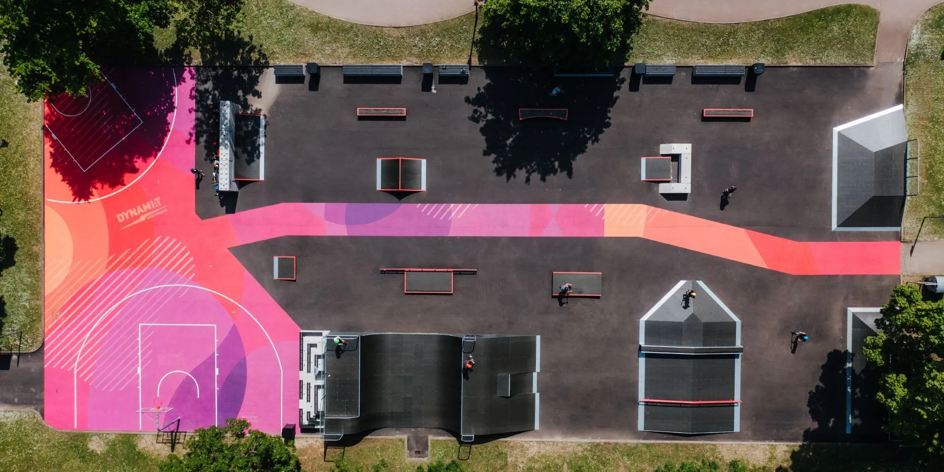 Wsparcie Tikkurila przy tworzeniu skateparku Cēsis 