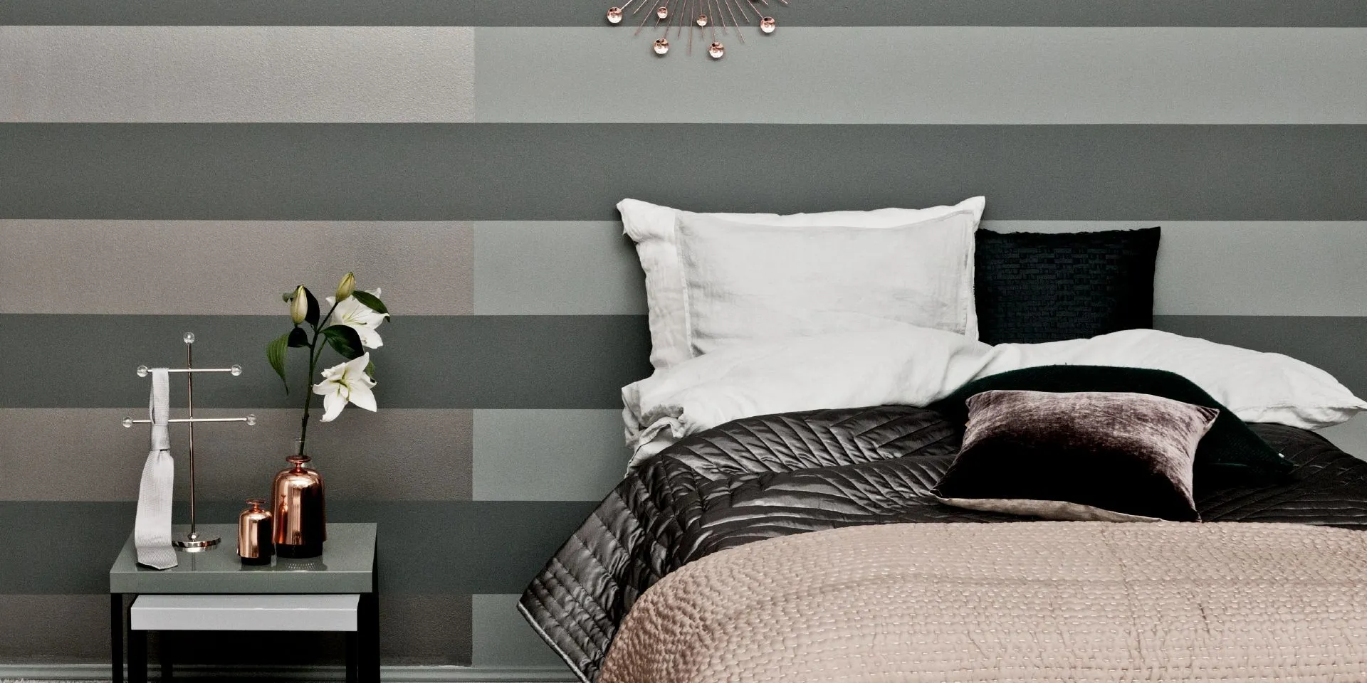 Aranżacje sypialni w kolorach szarości
