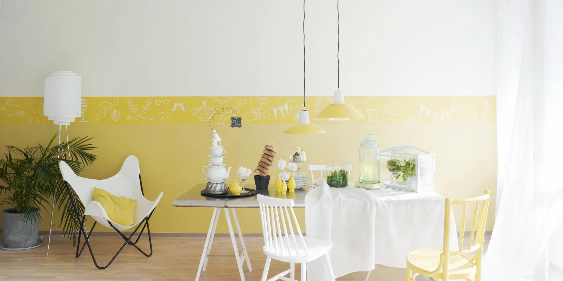 Aranżacja kuchni w optymistycznych barwach