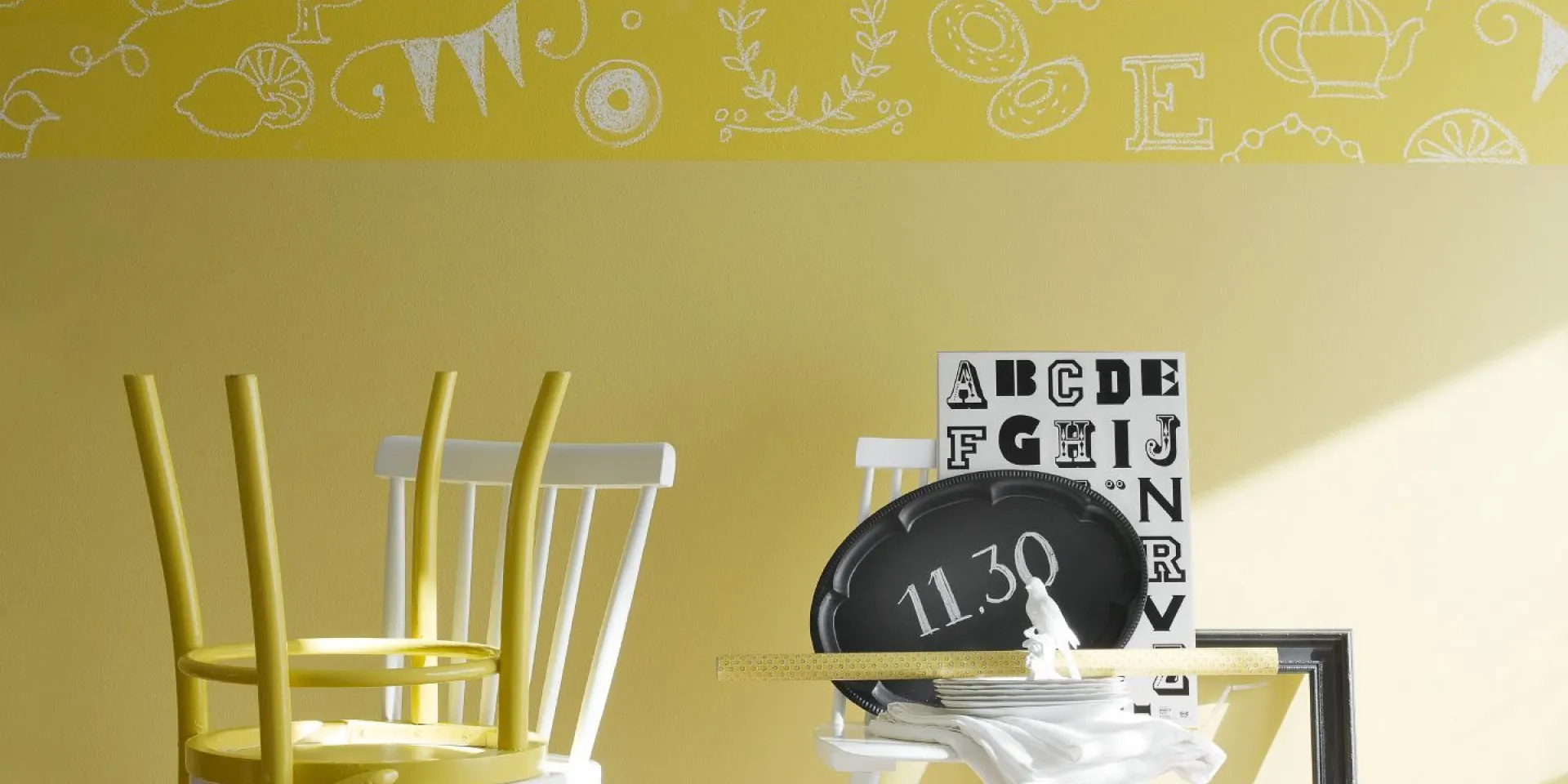 Nowoczesne aranżacje wnętrz - kuchnia w żółcieniach