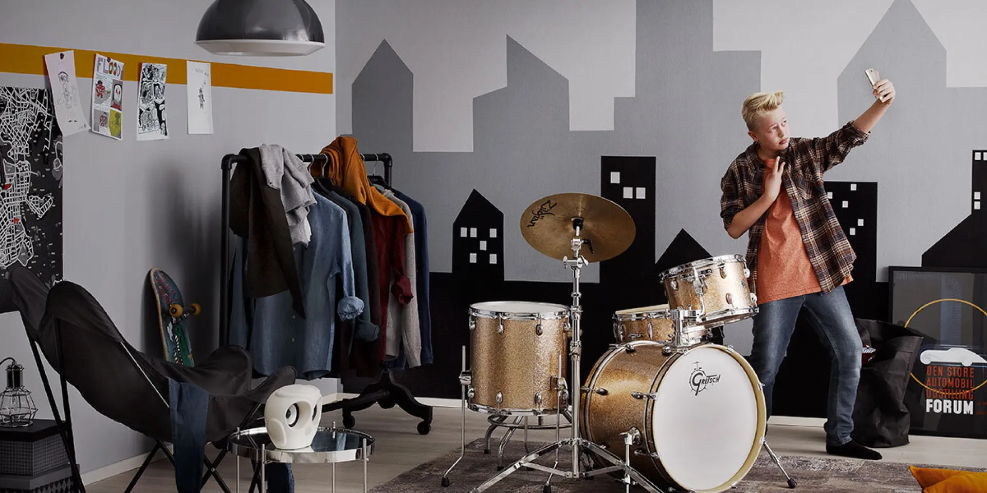 Aranżacja pokoju dziecięcego - Tajemnicza metropolia