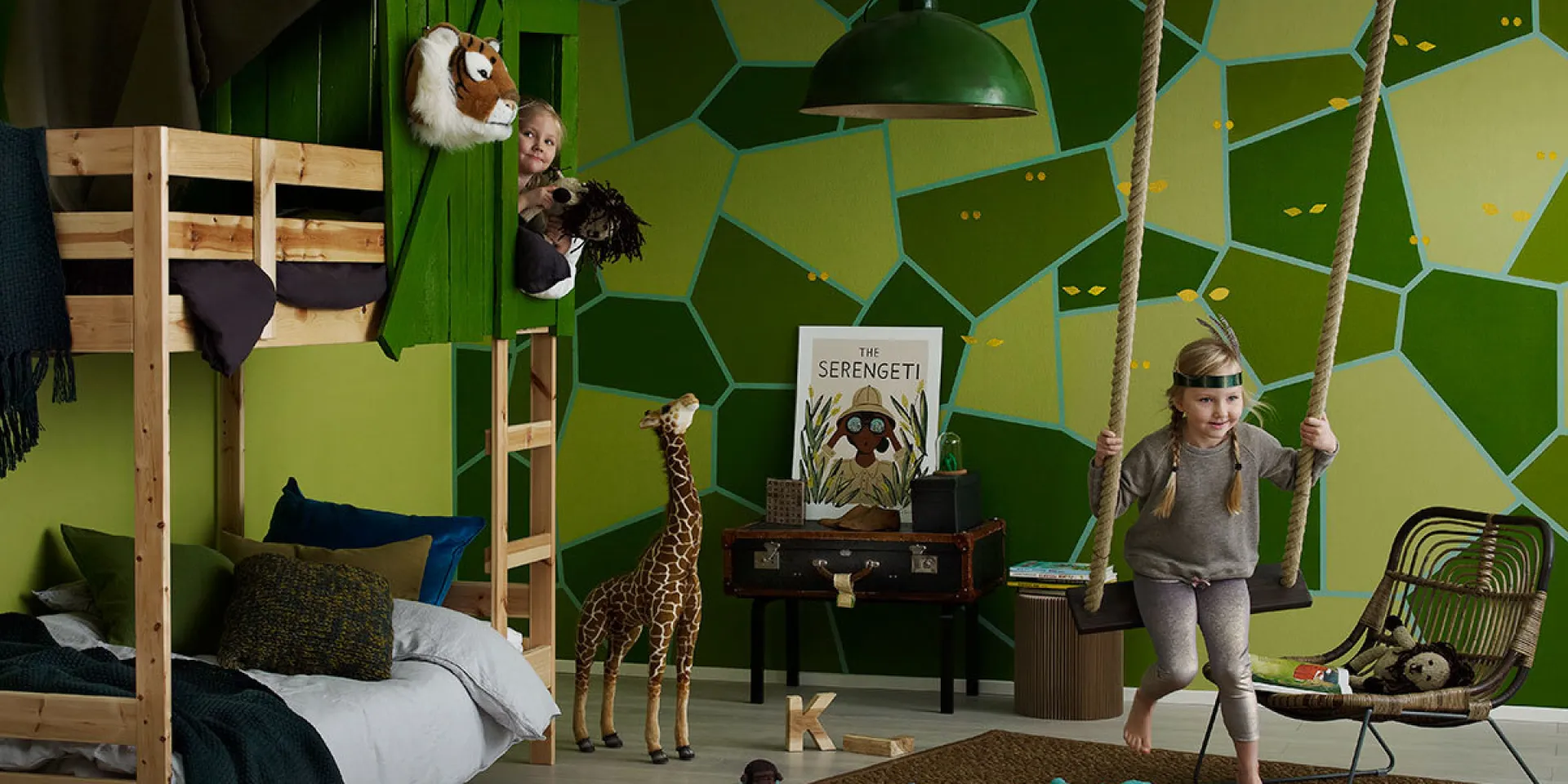 Pomysł na pokój dziecięcy - przygoda w dżungli