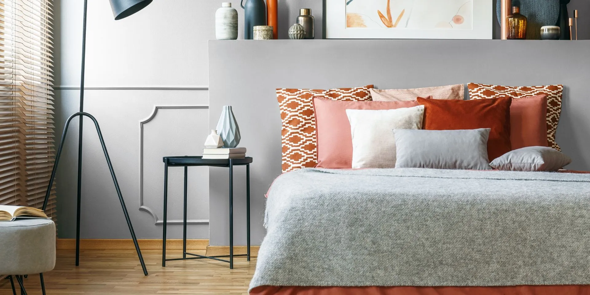 Dobór kolorów w sypialni pozwoli na stworzenie idealnej kompozycji