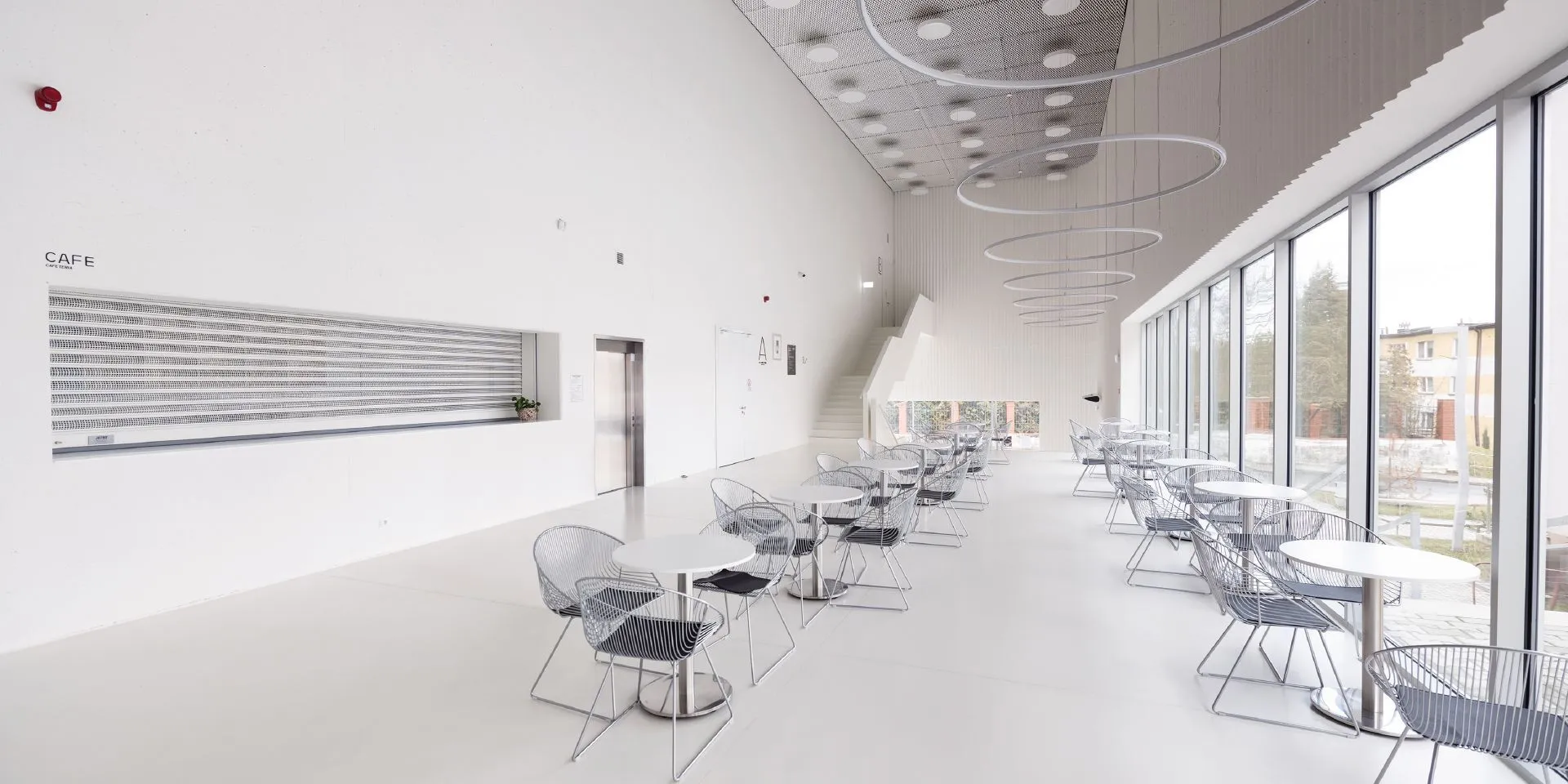 posadzka Tikkurila Temafloor w sali koncertowej 