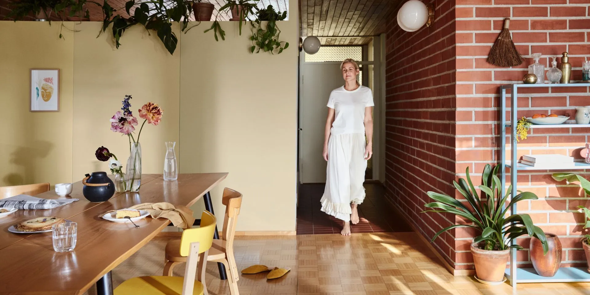 Wnętrze z wykorzystaniem palety kolorów Nostalgic