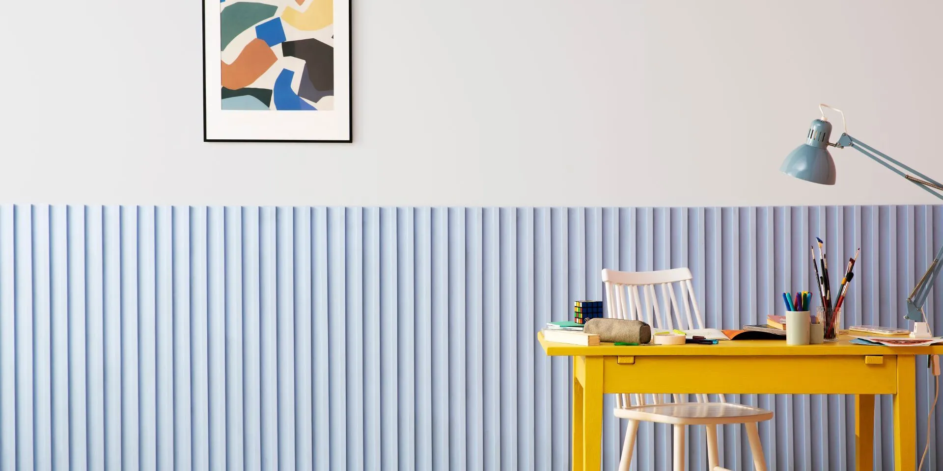 wnętrze w pastelowych kolorach