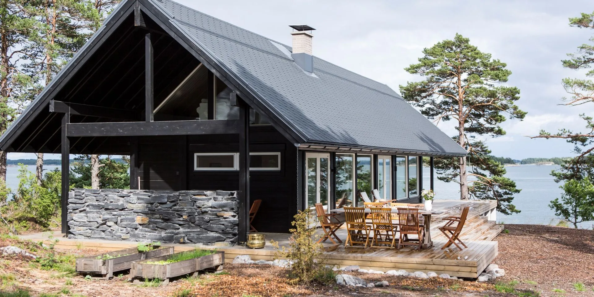 Pomysł na malowanie elewacji z drewna z produktami Tikkurila