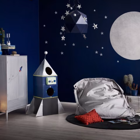 Kolory do pokoju dziecięcego Księżycowa Kraina Tikkurila Taika Pearl Paint