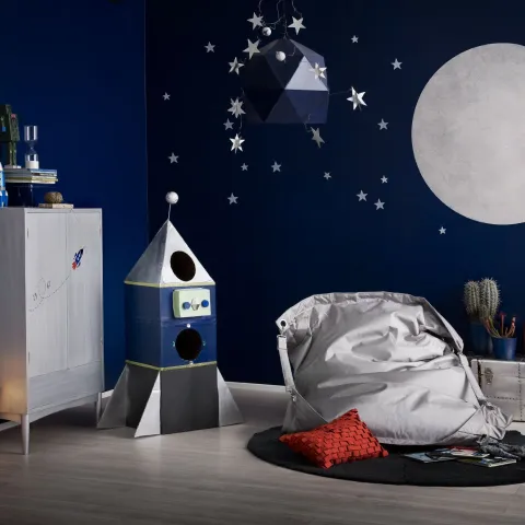 Kolory do pokoju dziecięcego Księżycowa Kraina Tikkurila Taika Pearl Paint