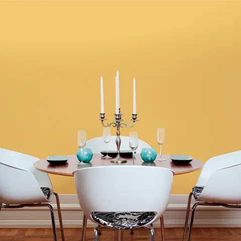 Kuchnia w słonecznej aranżacji 