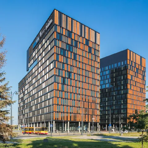 farby Tikkurila w biurowcu w Łodzi