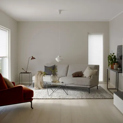 Salon inspirowany paletą kolorów Tikkurila Feel The Color Classic