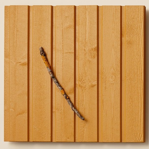 popularny kolor na drewniane elewacje – musztardowy odcień Tikkurila D105 Sinappi