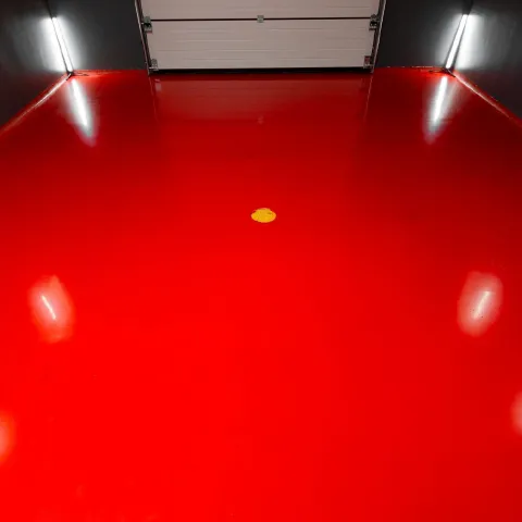 Malowanie podłogi w garażu