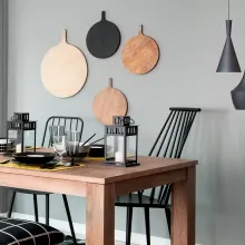Wnętrze kuchni w szarej tonacji Tikkurila Deco Grey