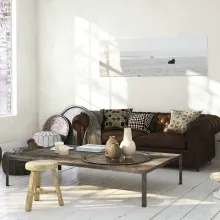 Inspiracja wnętrza w tonacji Off-white - kolor Mist
