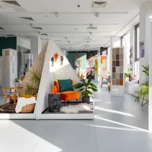 showroom Tikkurila w Warszawie