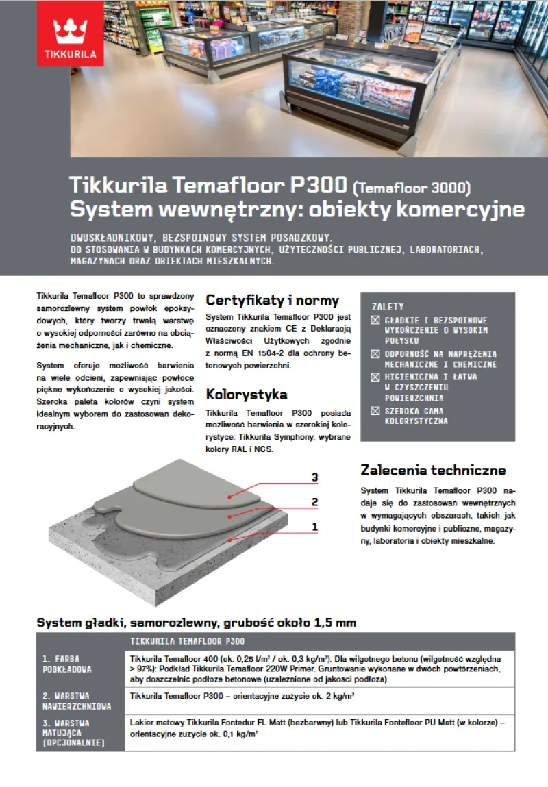 Tikkurila Temafloor P300 (Tikkurila Temafloor 3000)