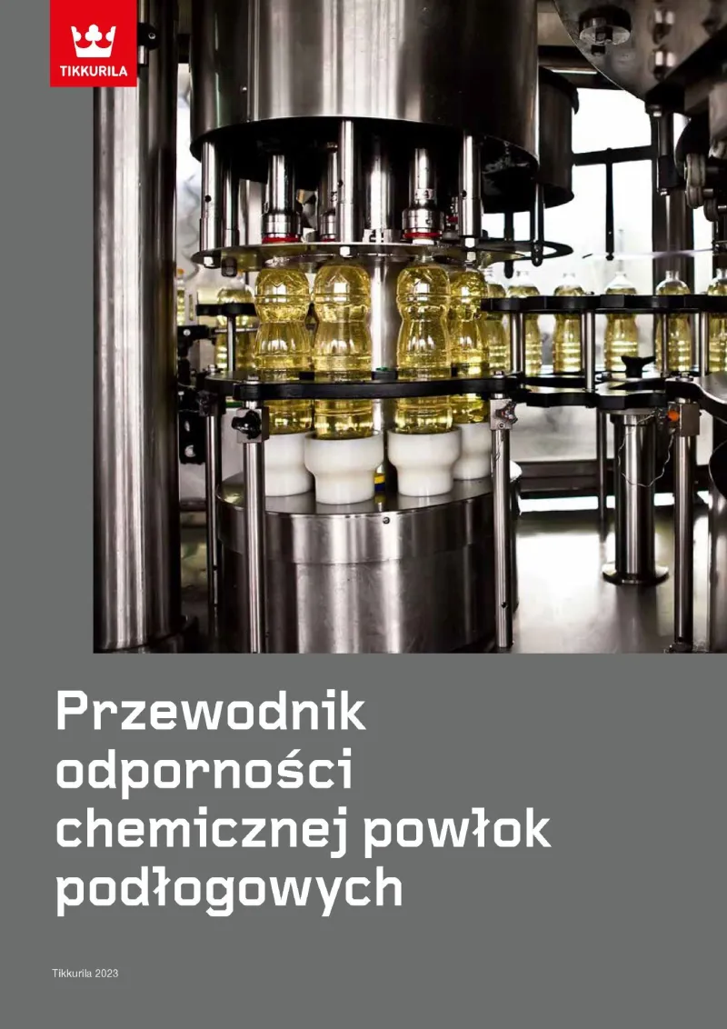 Broszura - Przewodnik odporności chemicznej Tikkurila