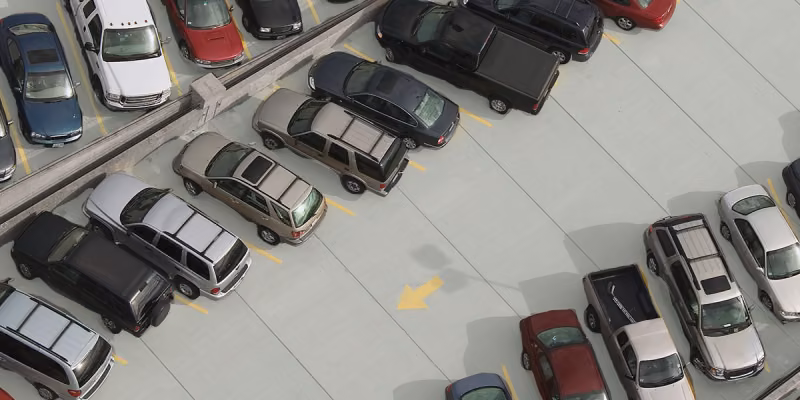 Posadzki przemysłowe na parkingach i w hangarach