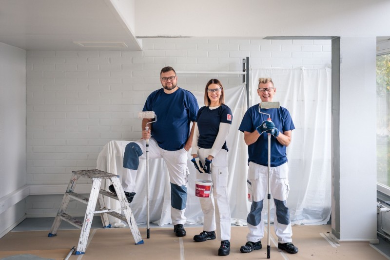 ekipa malarska Tikkurila - Maluj z Tikkurila