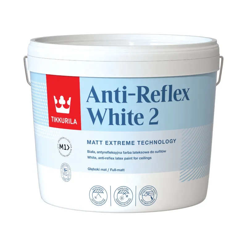 farba do sufitów Tikkurila Anti-reflex white